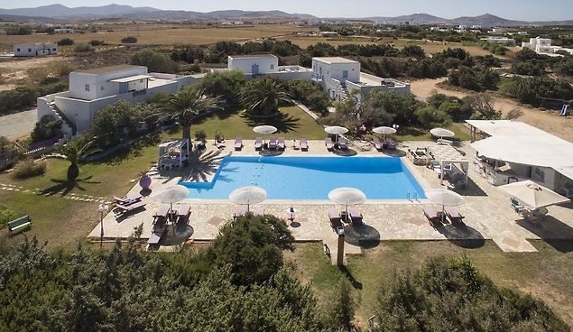 Santa Maria Beach- Paros, Greece pool view